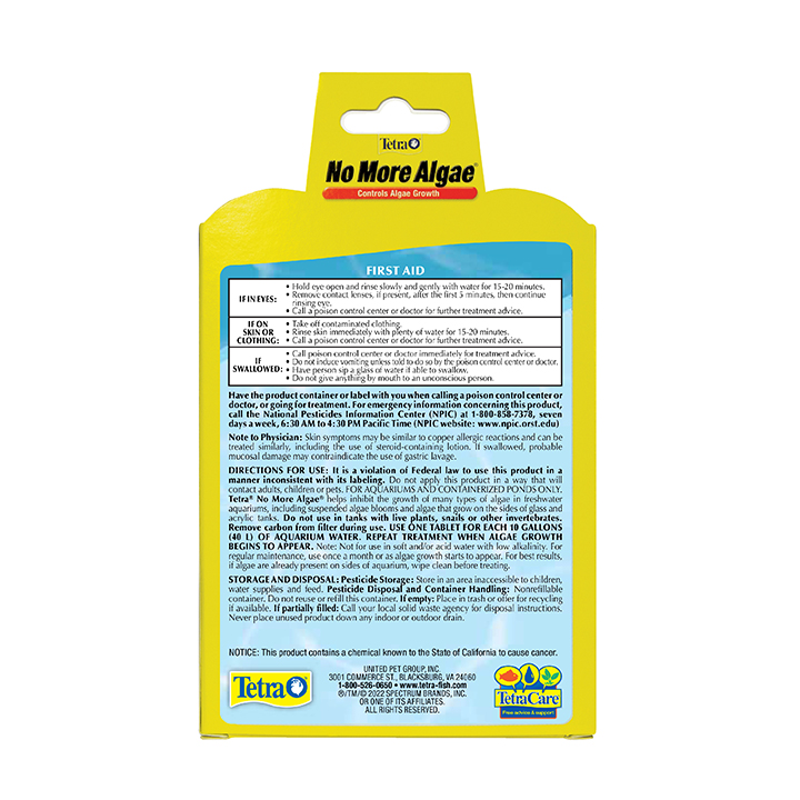 No More Algae Tablets Tetra